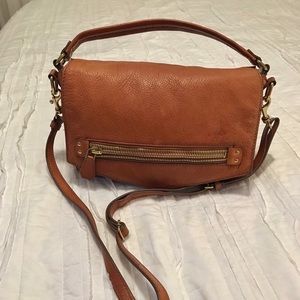 J. crew Leather Crossbody Bag